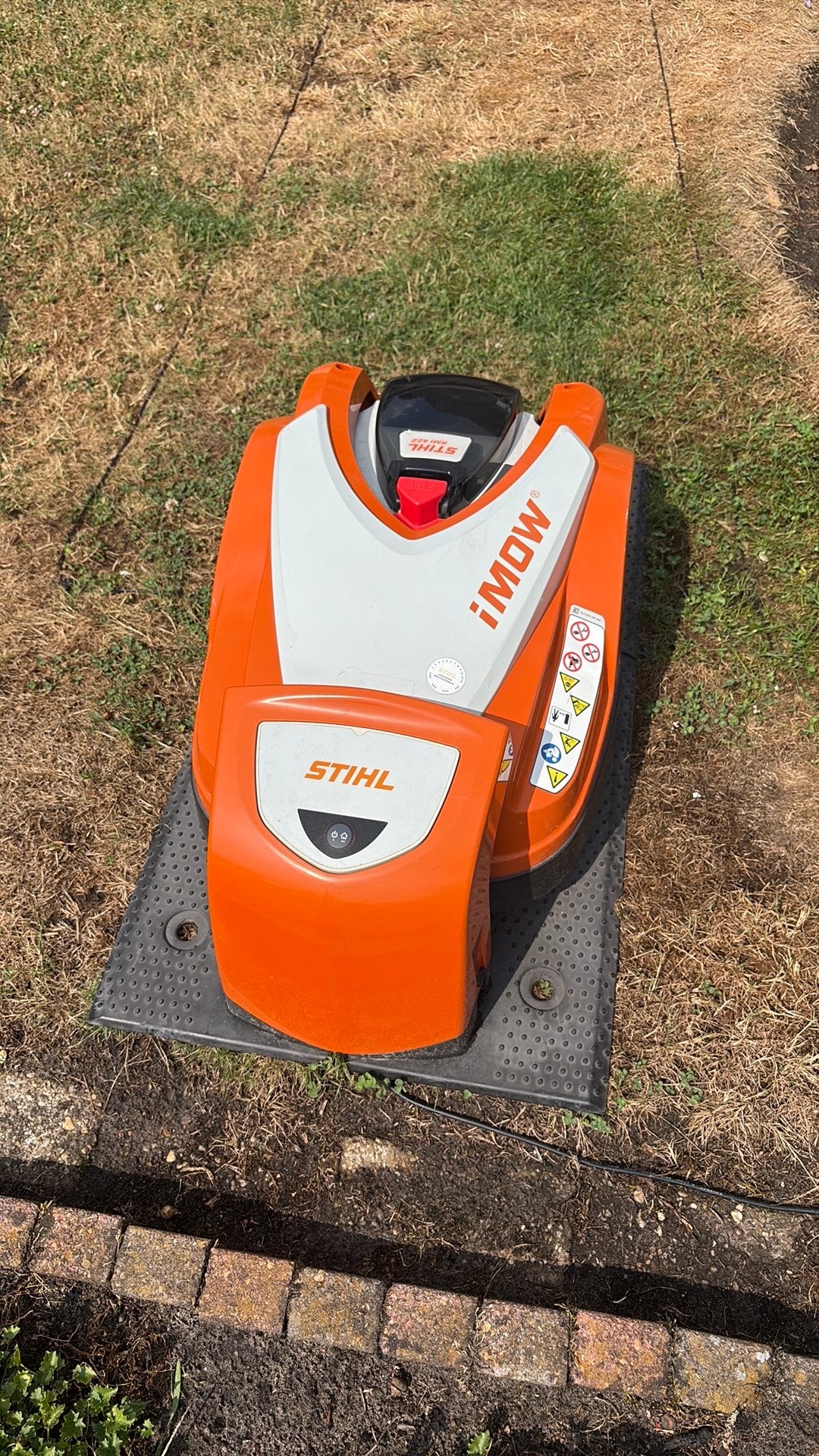 Stihl imow rmi 422.0, Ophalen, Gebruikt, 20 tot 25 cm, Met regensensor