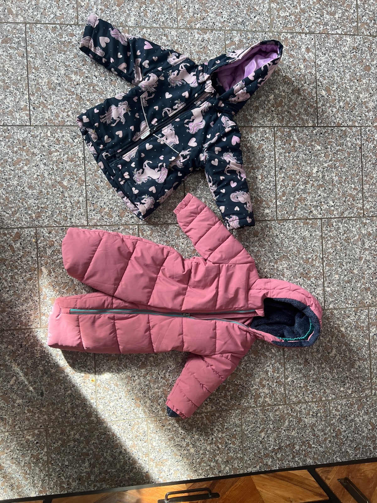 Winterjas & skipak, Ophalen of Verzenden, Zo goed als nieuw, Meisje, Jas