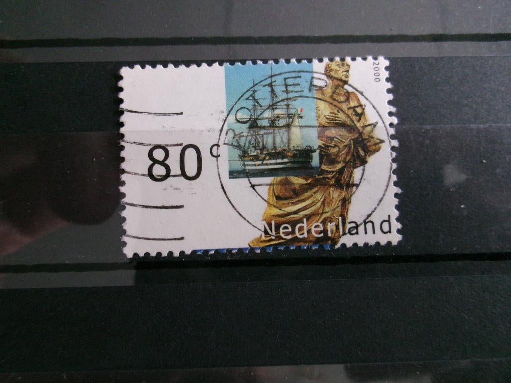 2000 - amerigo vespucci (355a), Verzenden, Gestempeld