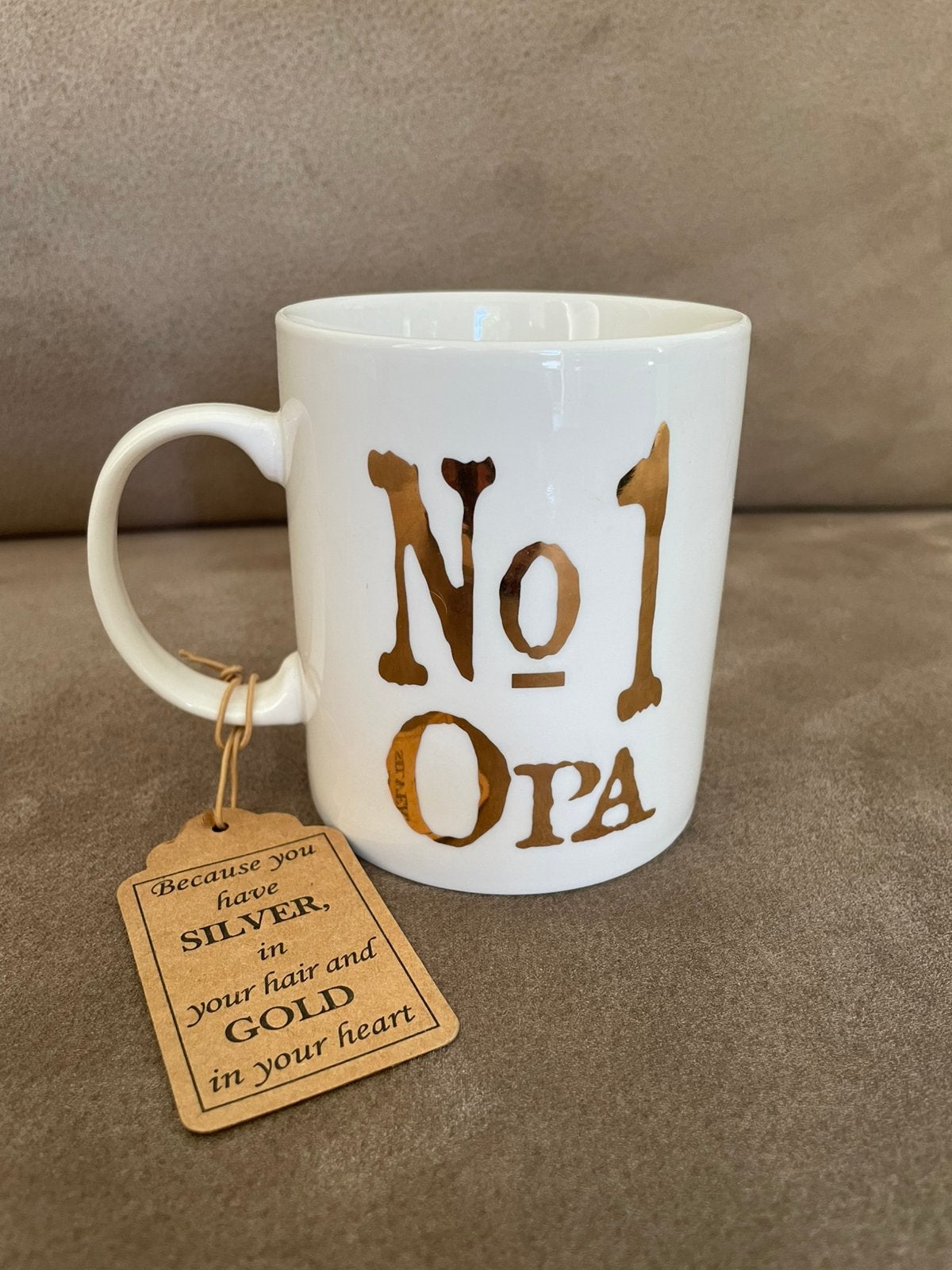 Nr 1 opa mok, Huis en Inrichting, Overige merken, Verzenden, Nieuw, Mok