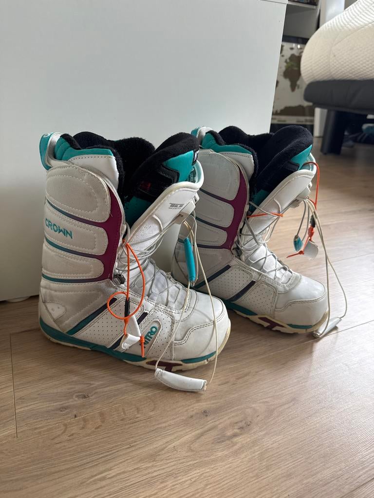 Nitro Crown TLS snowboard schoenen dames EU 38 2/3, Sport en Fitness, Snowboarden, Ophalen, Gebruikt, Schoenen