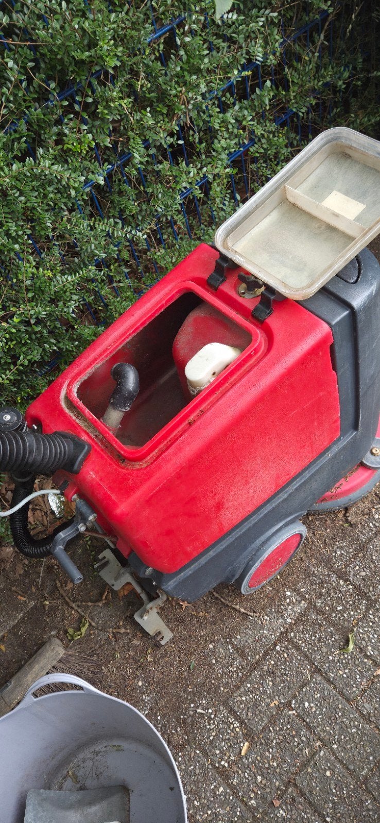 Schrobmachine (deeltjes), Ophalen, Gebruikt