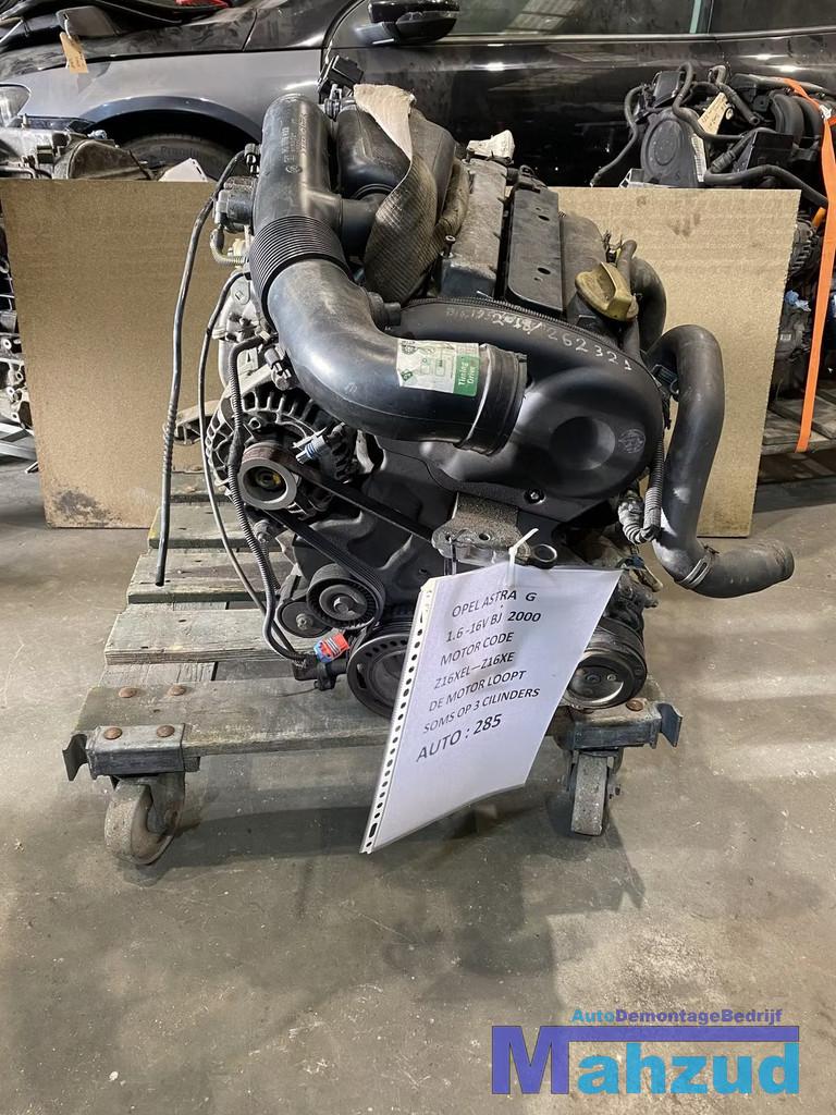 OPEL ASTRA G 1.6 16V X16XEL Motorblok motor Versnellingsbak, Auto-onderdelen, Gebruikt, Opel Automobile GmbH, Ophalen of Verzenden