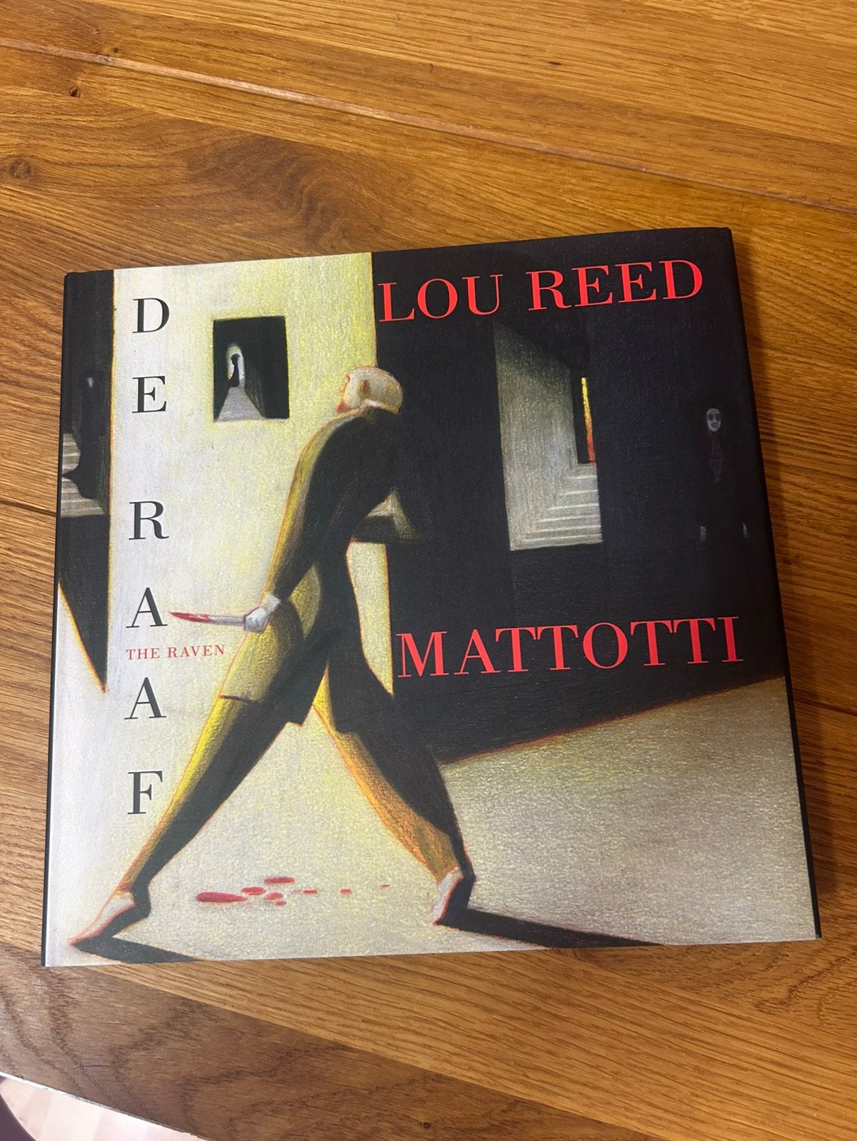 The raven - Lou Reed / Lorenzo Mattotti / Thé Lau incl. CD, Ophalen of Verzenden, Zo goed als nieuw