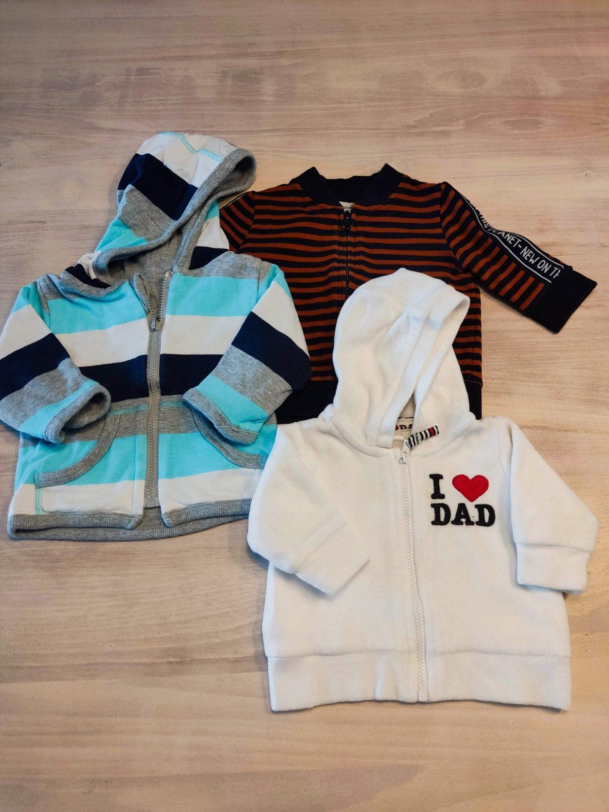 Set van 3 schattige jasjes maat 56, Ophalen of Verzenden, Zo goed als nieuw, Jongetje, Jasje