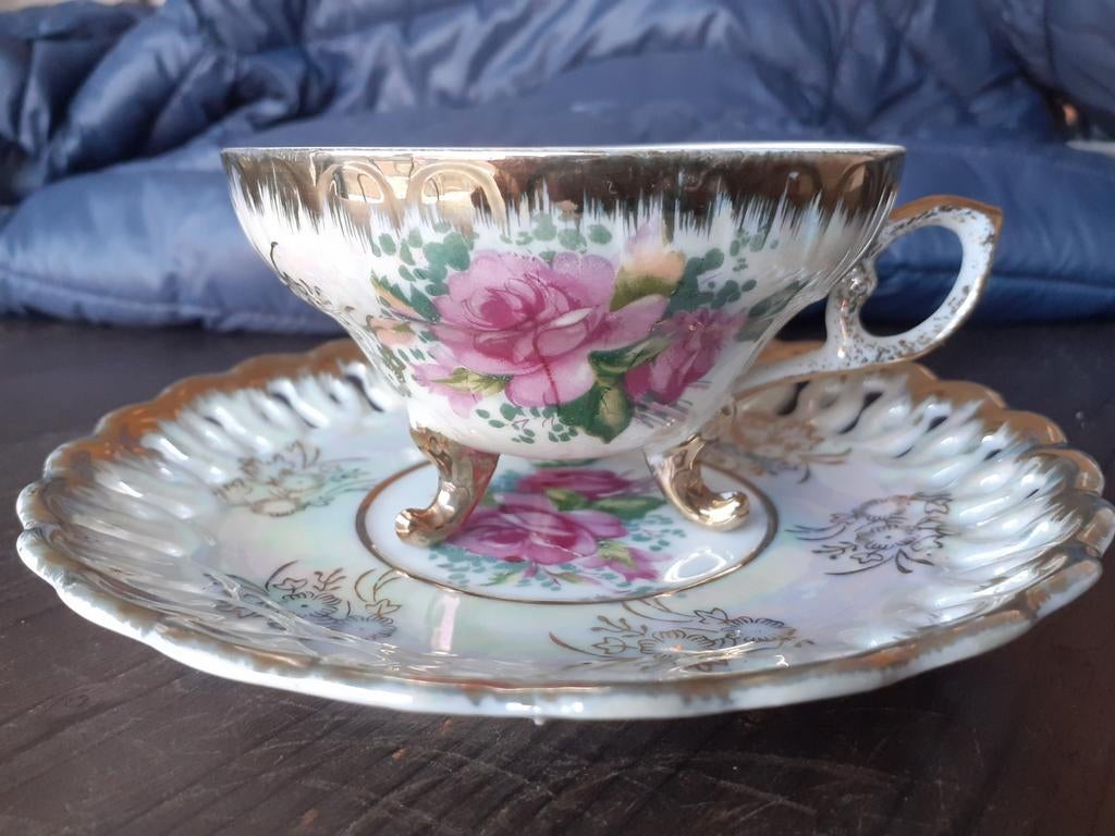 Vintage tea cup, Ophalen of Verzenden