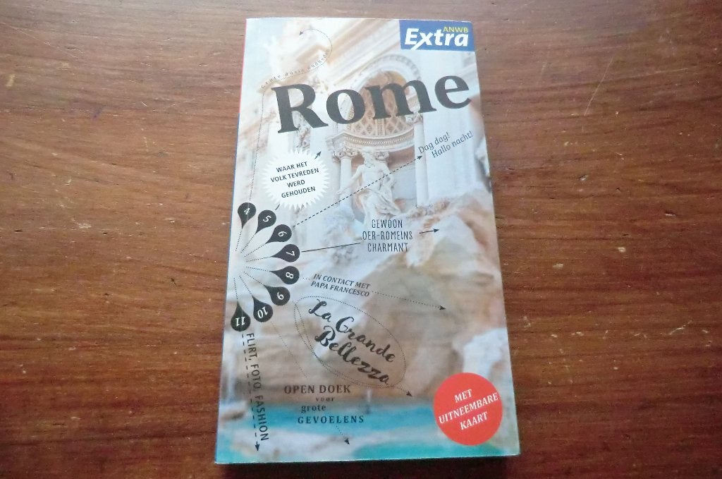 reisgids - Rome - anwb extra (2022), Europa, Ophalen of Verzenden, Zo goed als nieuw, Reisgids of -boek