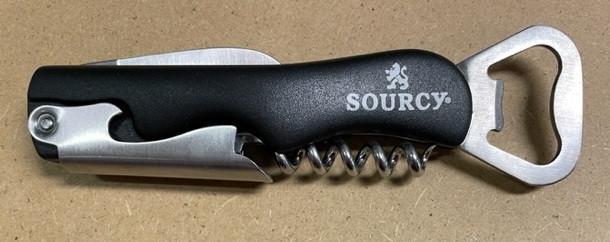 Sourcy flesopener kelnermes, Overige typen, Ophalen of Verzenden, Nieuw, Overige merken