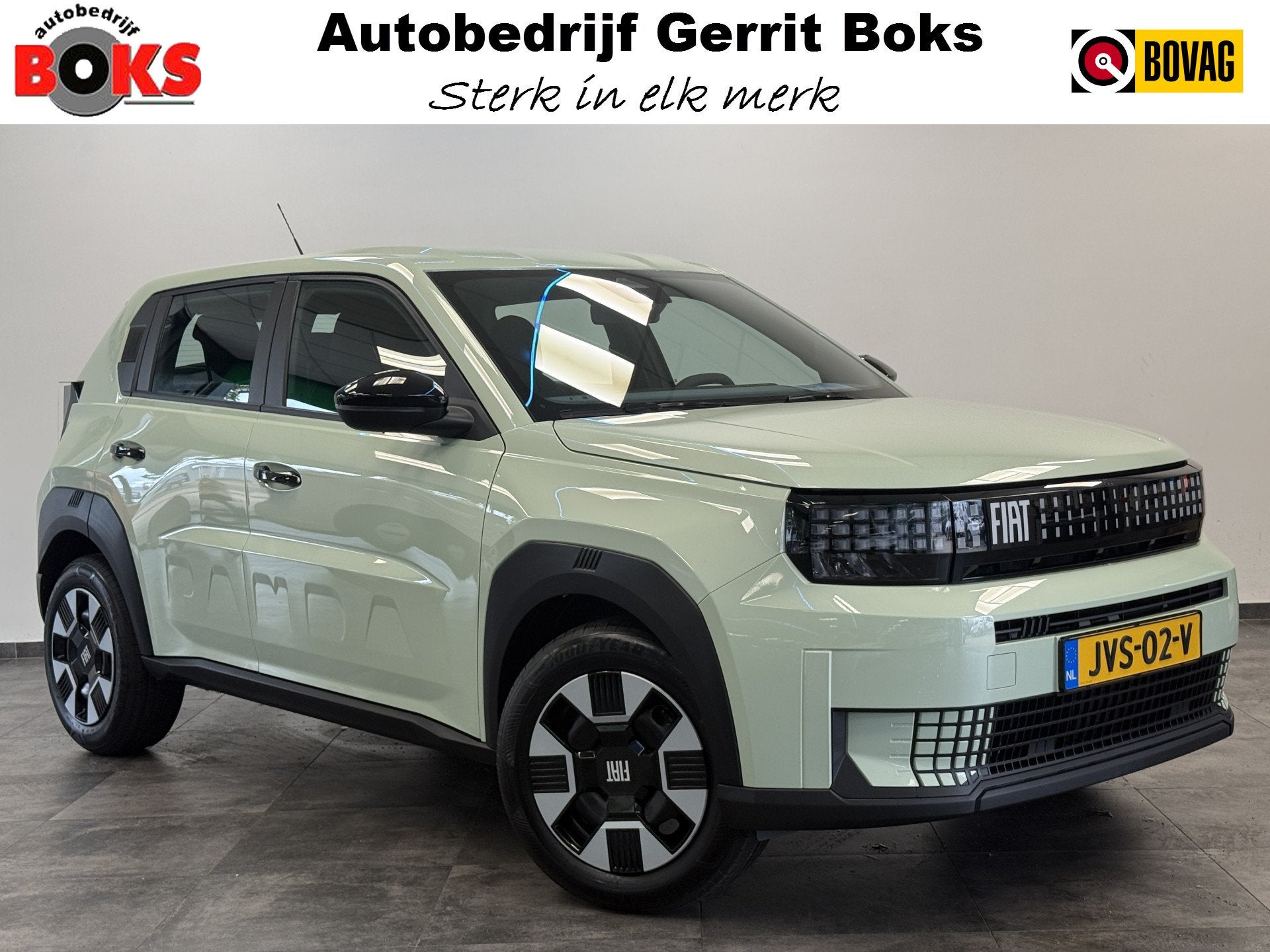 Fiat Grande Panda 1.2 Hybrid ICON Carplay PDC LED (bj 2026), Auto's, Stof, Met garantie (alle), Origineel Nederlands, Bedrijf