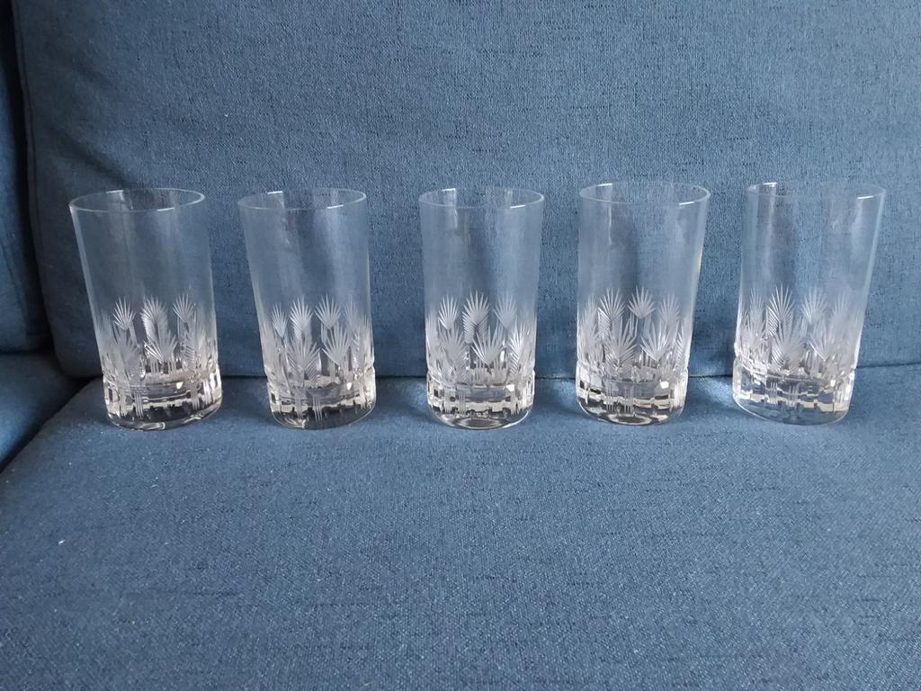 Longdrinkglas (kristal), Ophalen of Verzenden, Zo goed als nieuw, Overige typen