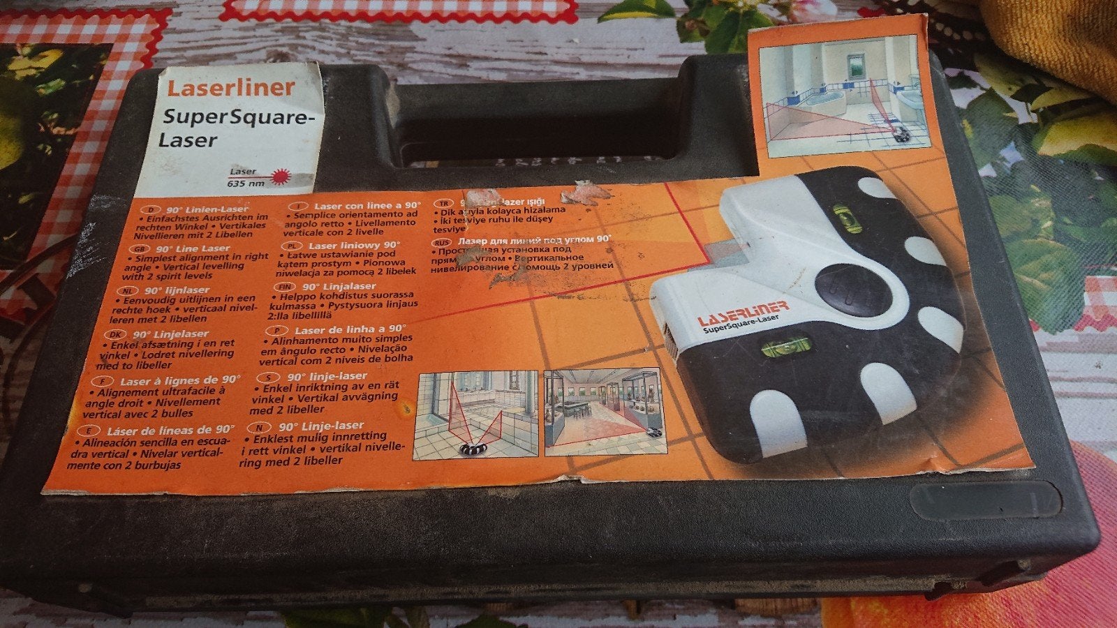 Laserliner supersquare-laser, Ophalen of Verzenden, Zo goed als nieuw