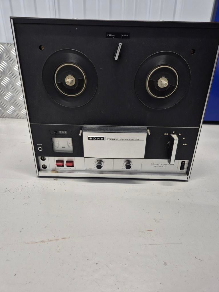 Sony Bandrecorder TC-252 D, Audio, Tv en Foto, Bandrecorders, Ophalen of Verzenden, Bandrecorder