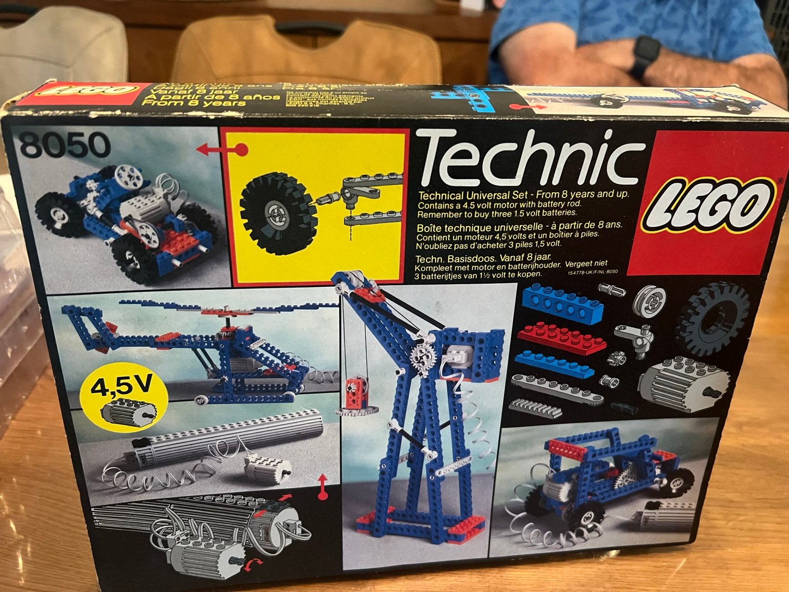 LEGO Technic 8050 Universele Set zonder motor  (Vintage), Ophalen, Gebruikt, Overige merken