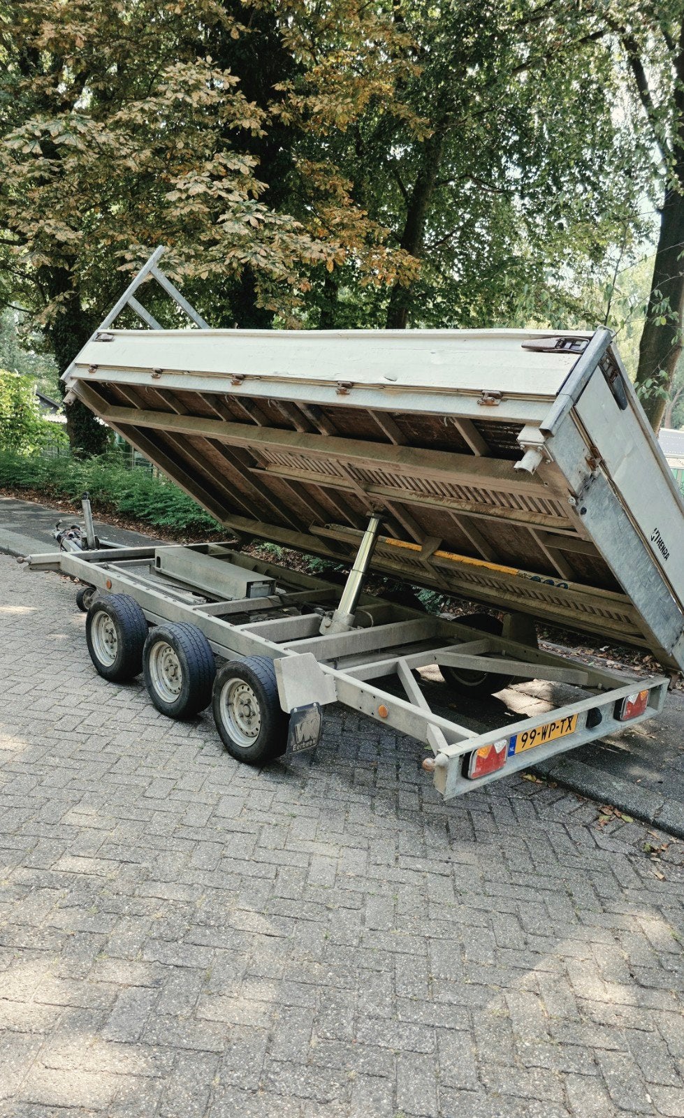 Henra Kipper Aanhangwagen - 3500 kg, Auto diversen, Aanhangers en Bagagewagens, Ophalen of Verzenden
