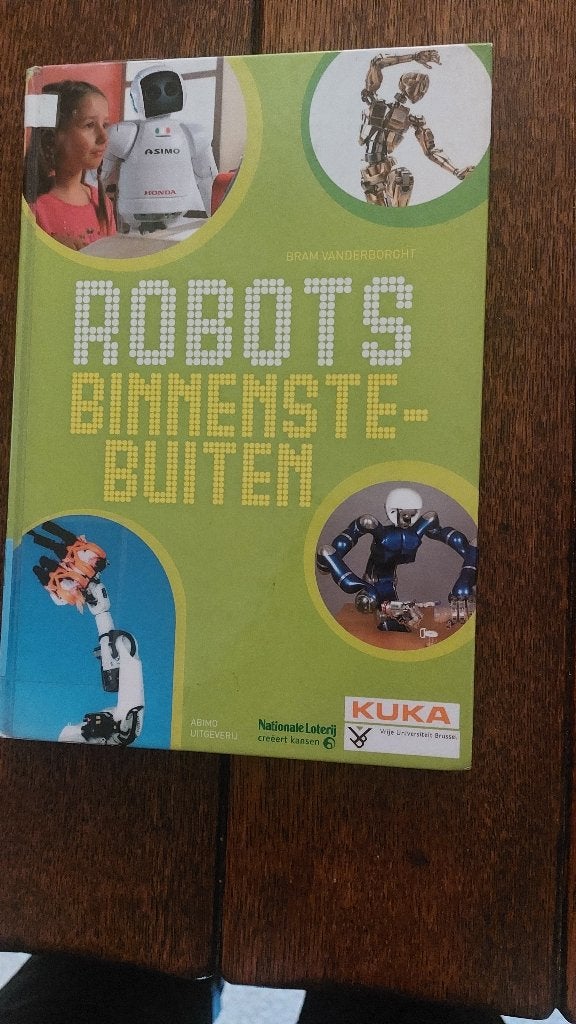 ROBOTS binnenste-buiten: Bram Vanderborght, Ophalen of Verzenden, Zo goed als nieuw, Internet of Webdesign