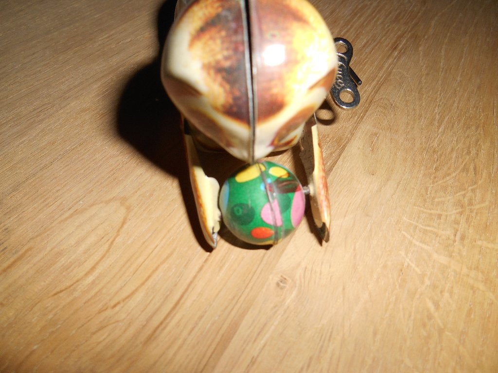 antiek blikken  speelgoed opwindpoes ,zo leuk, Antiek en Kunst, Ophalen of Verzenden
