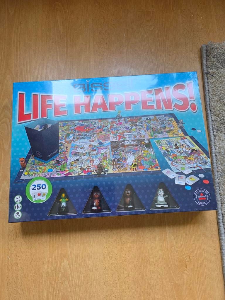 Life Happens! Bordspel van Riff Raff Games, Hobby en Vrije tijd, Gezelschapsspellen | Bordspellen, Een of twee spelers, Ophalen of Verzenden