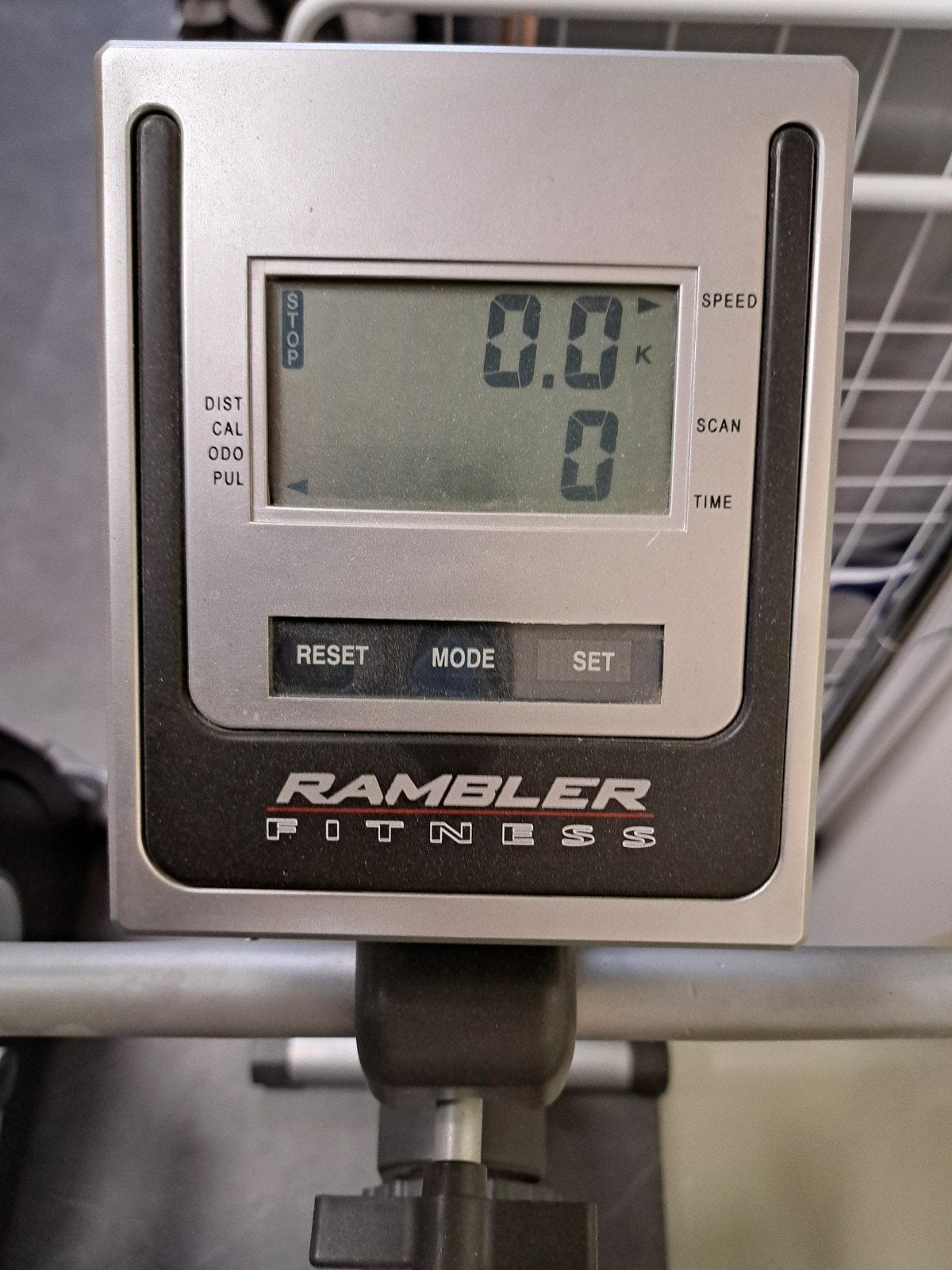 hometrainer raimbler fitness, Sport en Fitness, Ophalen, Benen, Zo goed als nieuw, Metaal