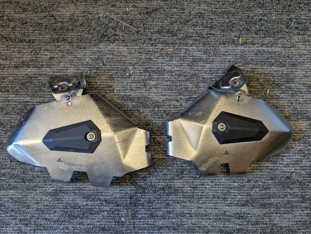 Touratech Inox cilinderbeschermer BMW R1200GS LC 2013-2016, Motoren, Ophalen of Verzenden, Gebruikt