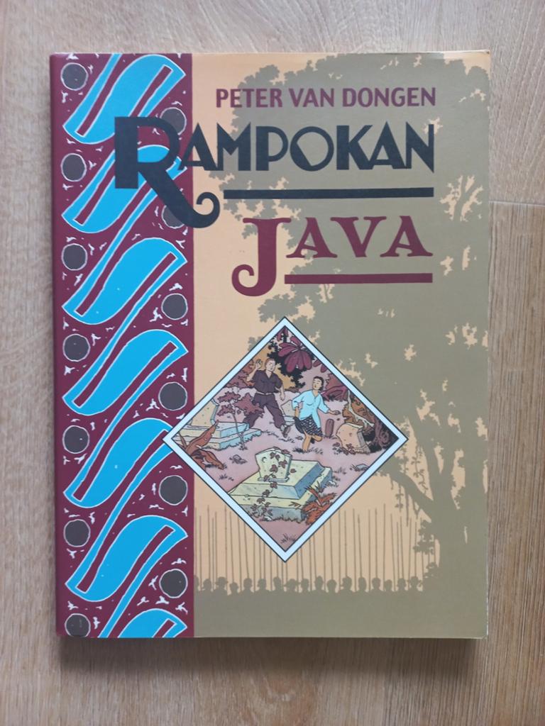 Rampkan Java Peter van Dongen, hardcover stofomslag, Boeken, Stripboeken, Eén stripboek, Ophalen of Verzenden, Gelezen