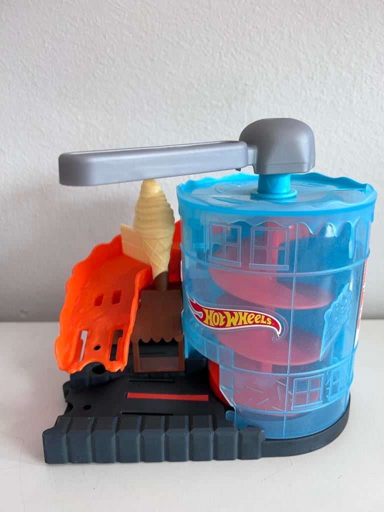 Hot Wheels City - Ice Cream Panic Playset, Kinderen en Baby's, Speelgoed | Overig, Zo goed als nieuw, Jongen of Meisje, Ophalen of Verzenden