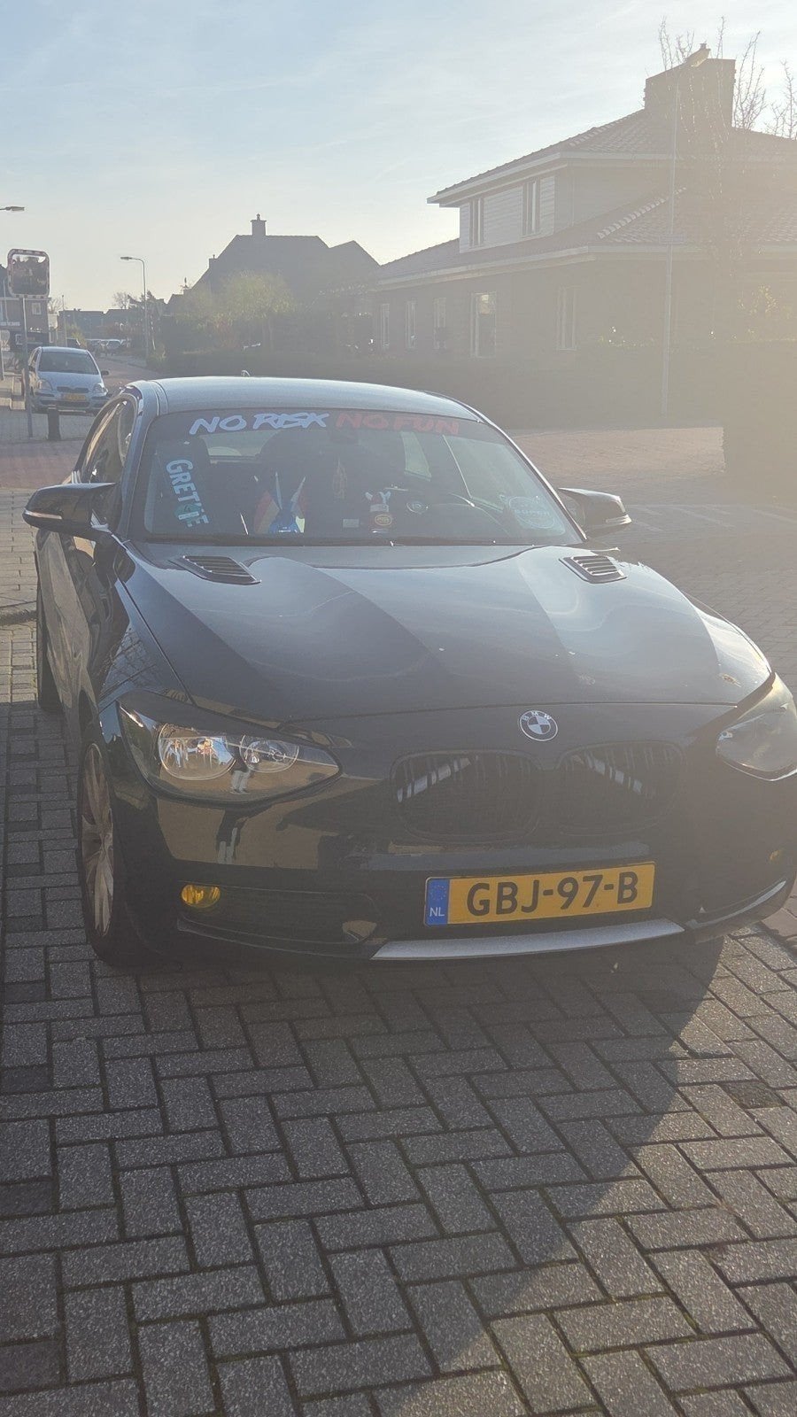 BMW 1-Serie 114I 2012 Bussines!!/Klep/10.3 inch carplay., 1-Serie, Zwart, 4 cilinders, 4 stoelen