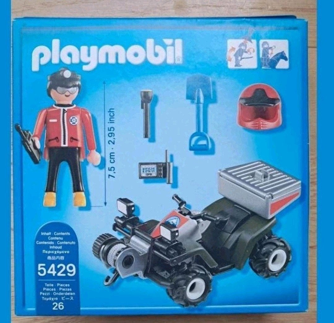 Playmobil country reddingsteam in de bergen 5429 *nieuw *, Complete set, Nieuw, Ophalen of Verzenden, Country