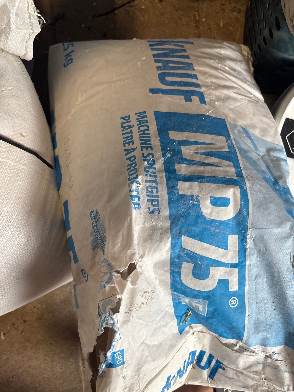 Knauf MP 75 Machine Spuitgips - 25 kg, Ophalen, Gebruikt