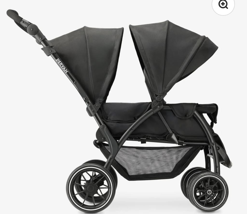 Tweeling kinderwagen, Ophalen of Verzenden, Gebruikt, Kinderwagen, Overige merken