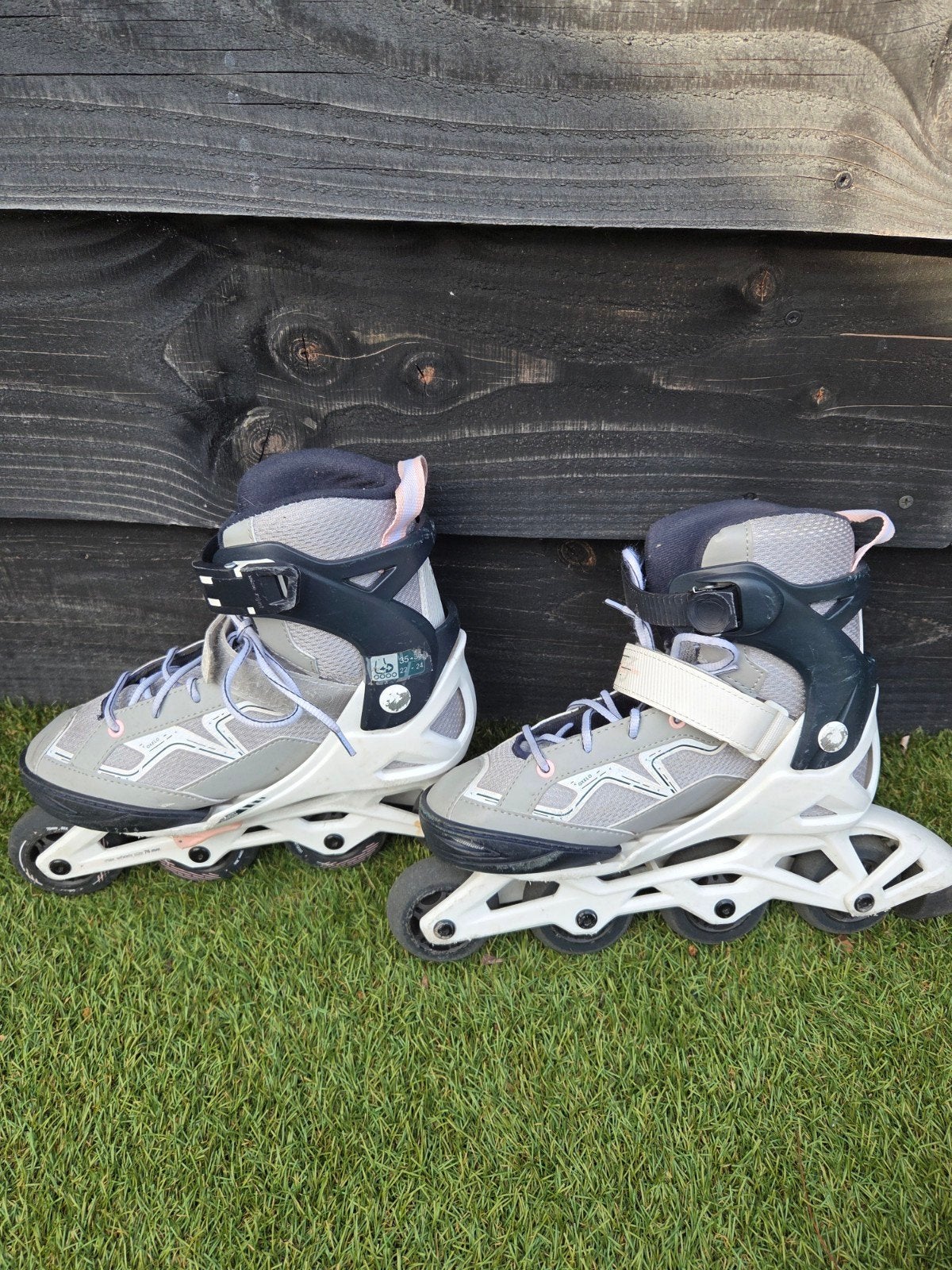 Inline skates Oxelo Play 5 met bescherming - Maat 35-38, Kinderen, Inline skates 4 wielen, Ophalen, Overige merken