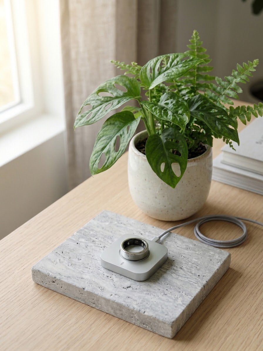 Oura ring 4 maat 10 zilver, Computers en Software, Ophalen of Verzenden, Zo goed als nieuw