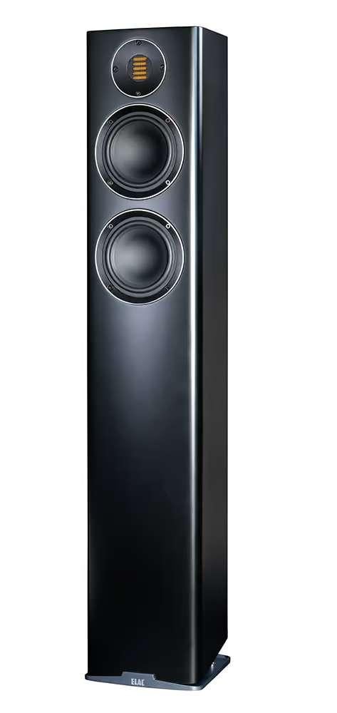 Elac Carina FS247.4 Zwart - Outlet, Gebruikt, 120 watt of meer, Front, Rear of Stereo speakers, Ophalen
