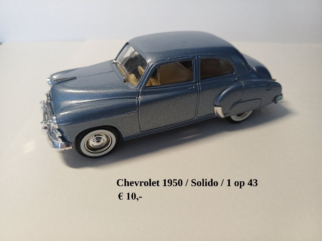 CHEVROLET modelautos te koop, Ophalen of Verzenden, Gebruikt, Auto