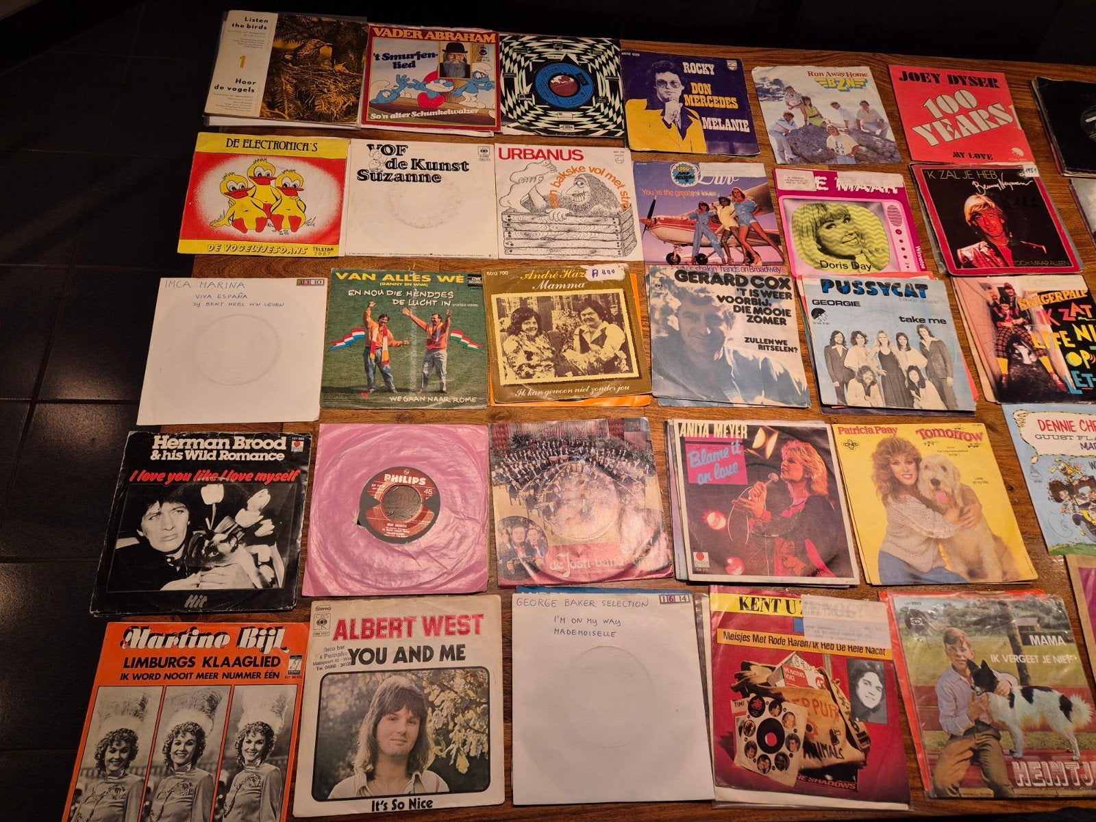 100 Vinyl Singles | Herman Brood, BZN, De Dijk e.a., Ophalen of Verzenden, Gebruikt, Overige formaten, Levenslied of Smartlap