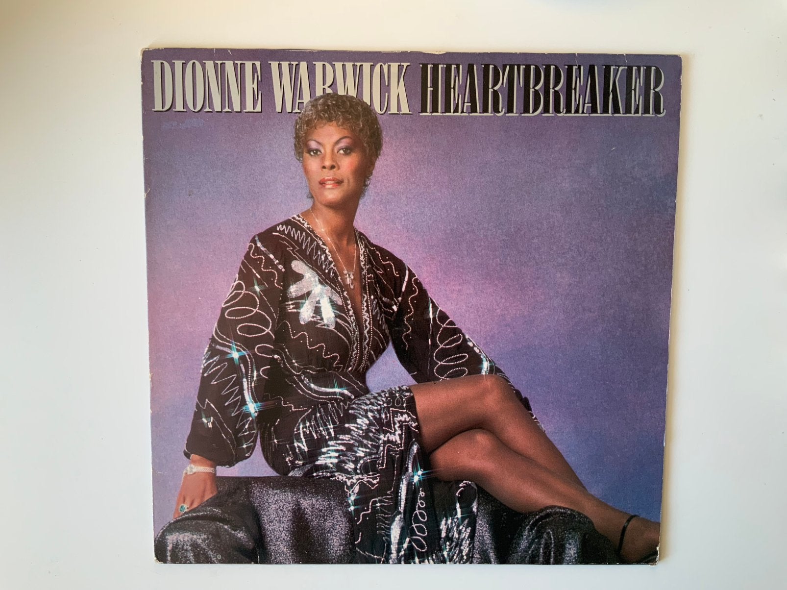 Dionne Warwick – Heartbreaker Lp disco Soul ballad, LP, Gebruikt, Fotohoes, Ophalen of Verzenden