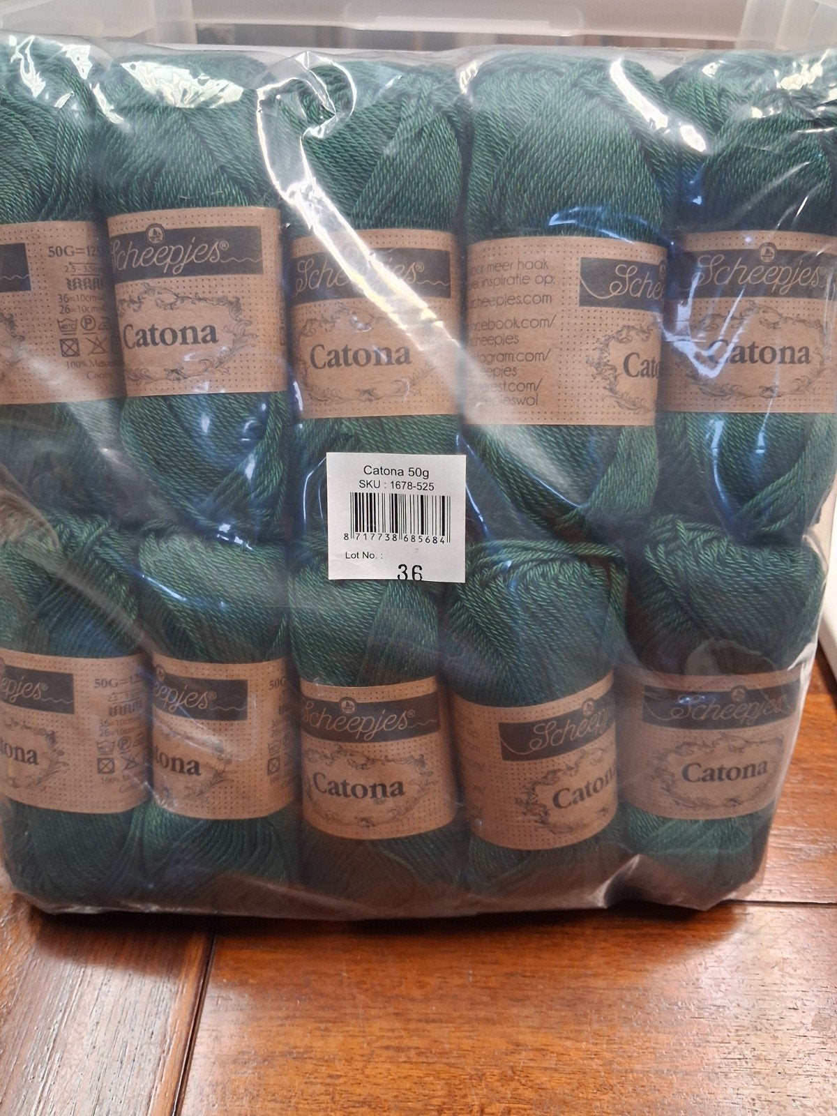 Nieuw Scheepjes Catona, Ophalen of Verzenden, Nieuw, Breien of Haken, Wol of Garen