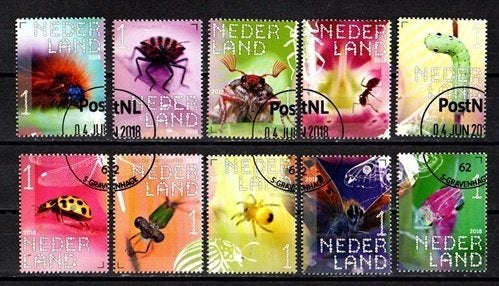 Nederland nr. 3658-3667 Beleef de Natuur gestempeld, Postzegels en Munten, Postzegels | Nederland, Verzenden, Na 1940, Gestempeld