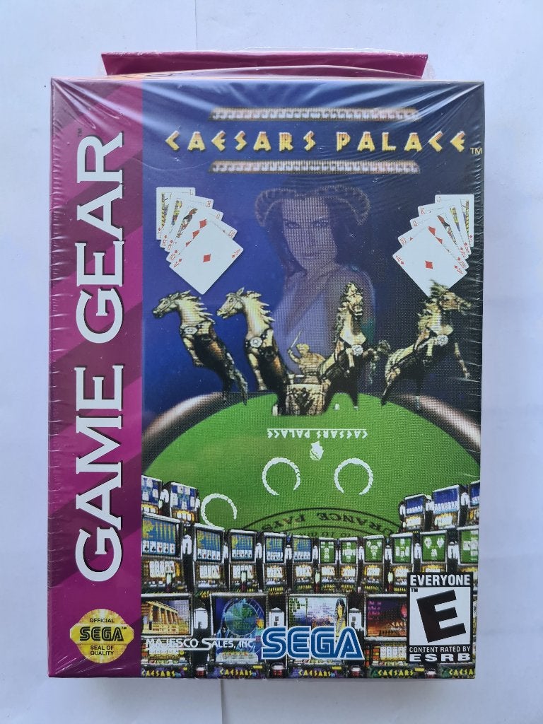 CAESARS PALACE NEW sealed, Game Gear, 1 speler, Racen en Vliegen, Nieuw