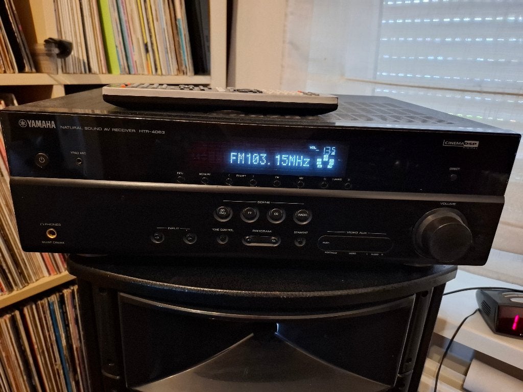 Yamaha HTR-4063 A/V Receiver - 105 W RMS - 5.1 Channel, Audio, Tv en Foto, Versterkers en Receivers, Ophalen, Yamaha, Zo goed als nieuw