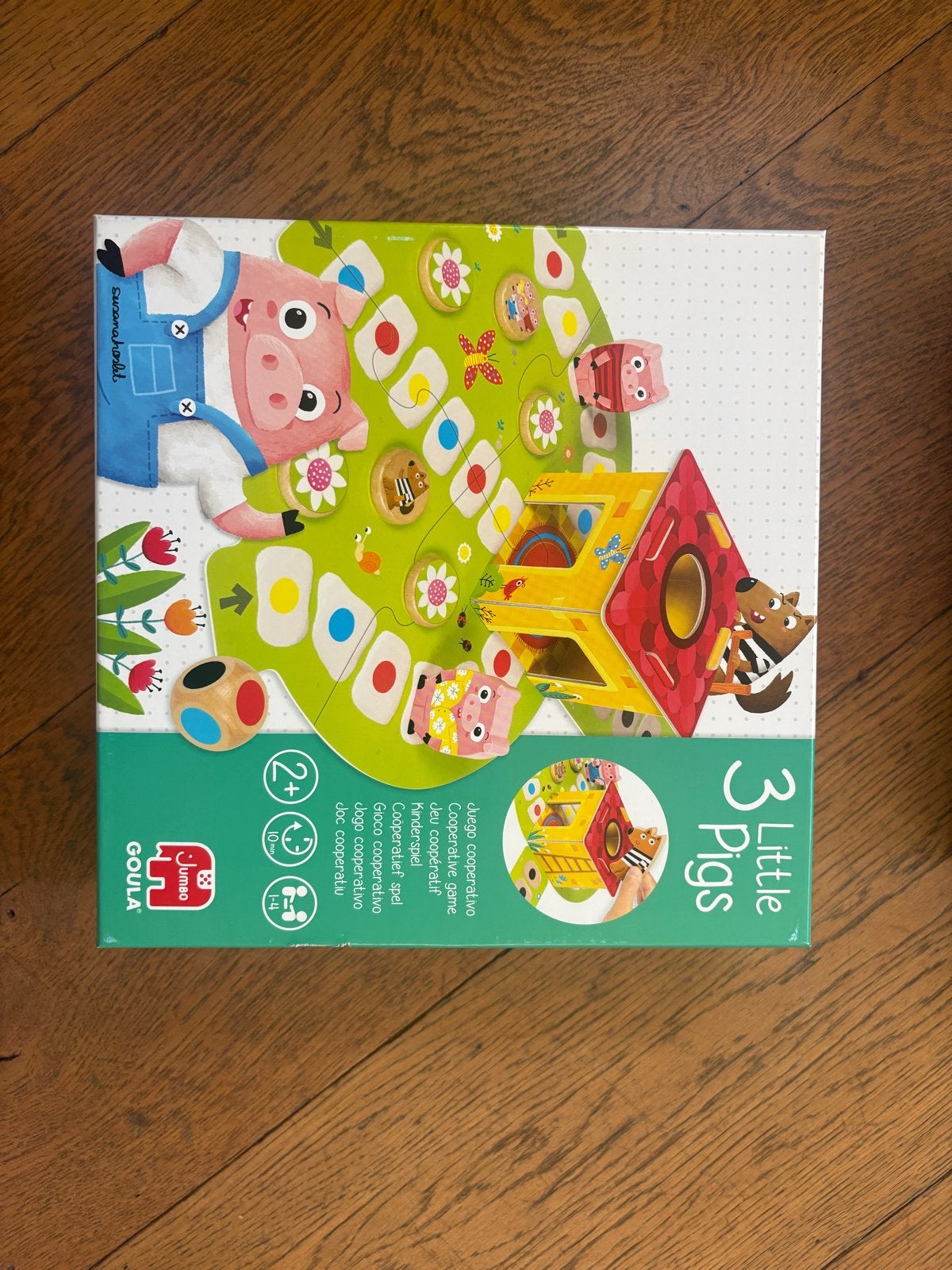 Goula 3 Little Pigs Coöperatief Spel voor Kinderen, Een of twee spelers, Ophalen of Verzenden, Nieuw