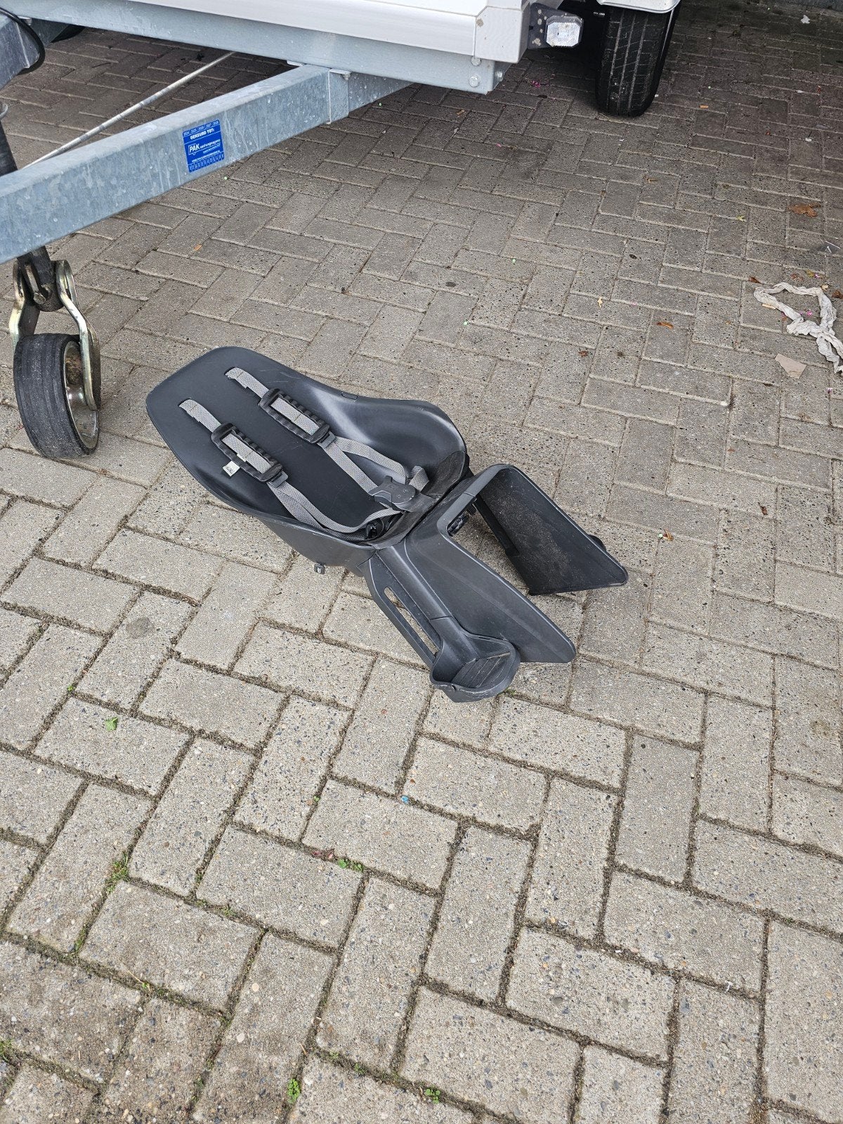 Fietszitje achter met MIK HD bevestiging, Achterzitje, Ophalen, 15 t/m 25 kg, Gebruikt