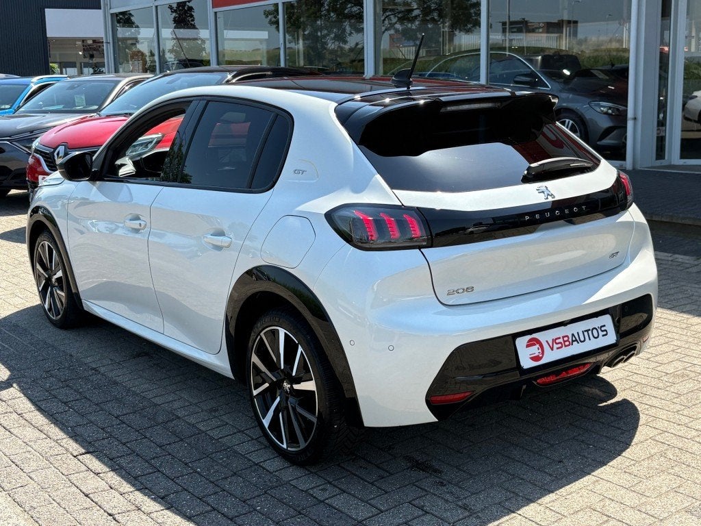 Peugeot 208 1.2 PURETECH 130PK AUT. GT NAVI CAMERA CARPLAY A, Automaat, Gebruikt, Huisgarantie, 1199 cc