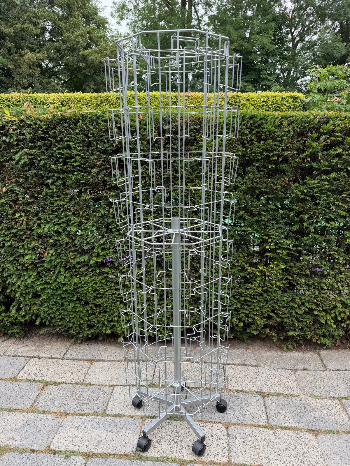 Grote draaibare kaartenmolen op wielen, Ophalen of Verzenden, 1980 tot heden, Gelopen