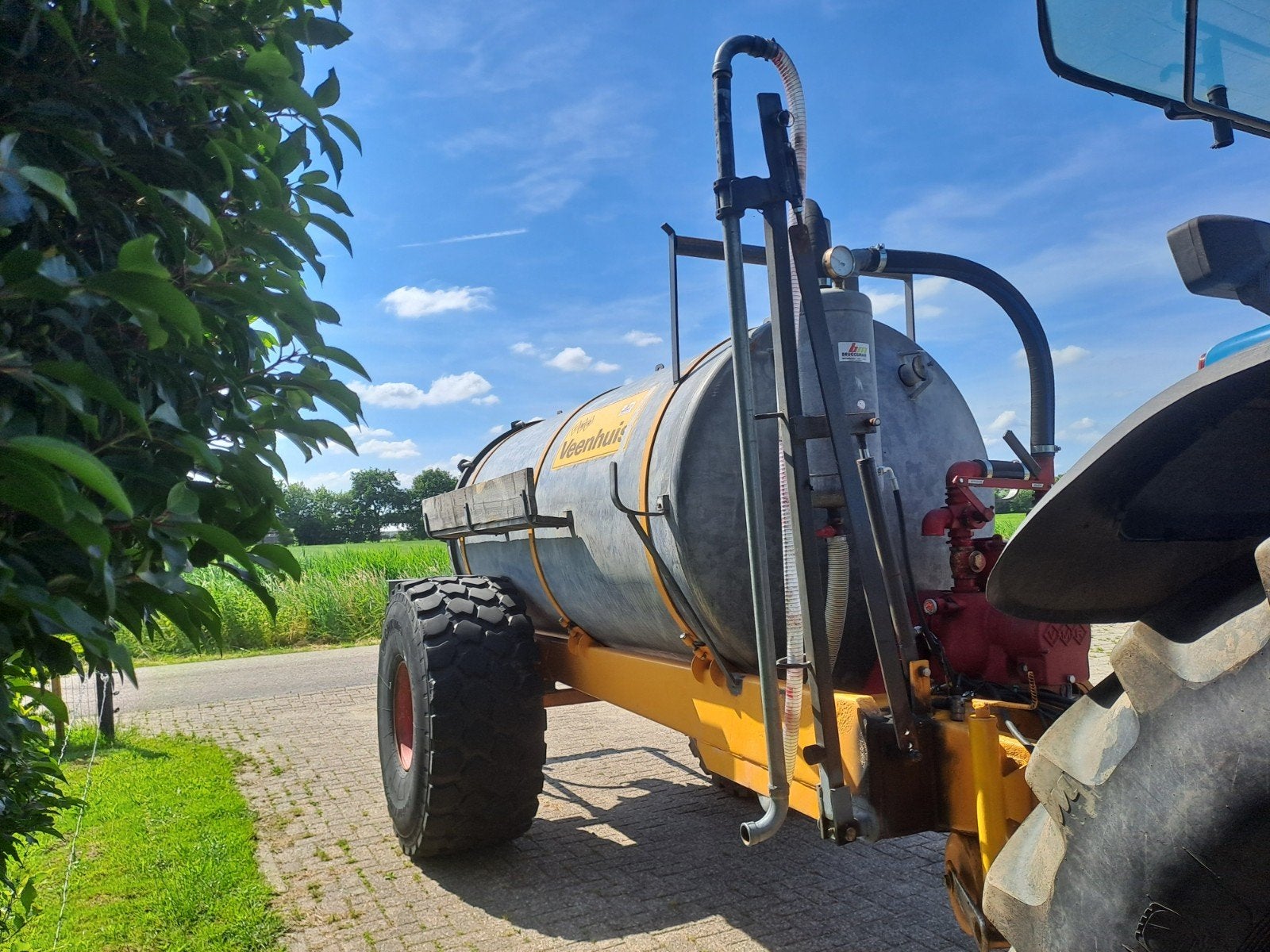 Veenhuis 5000 liter watertank, Ophalen, Boomteelt, -, -