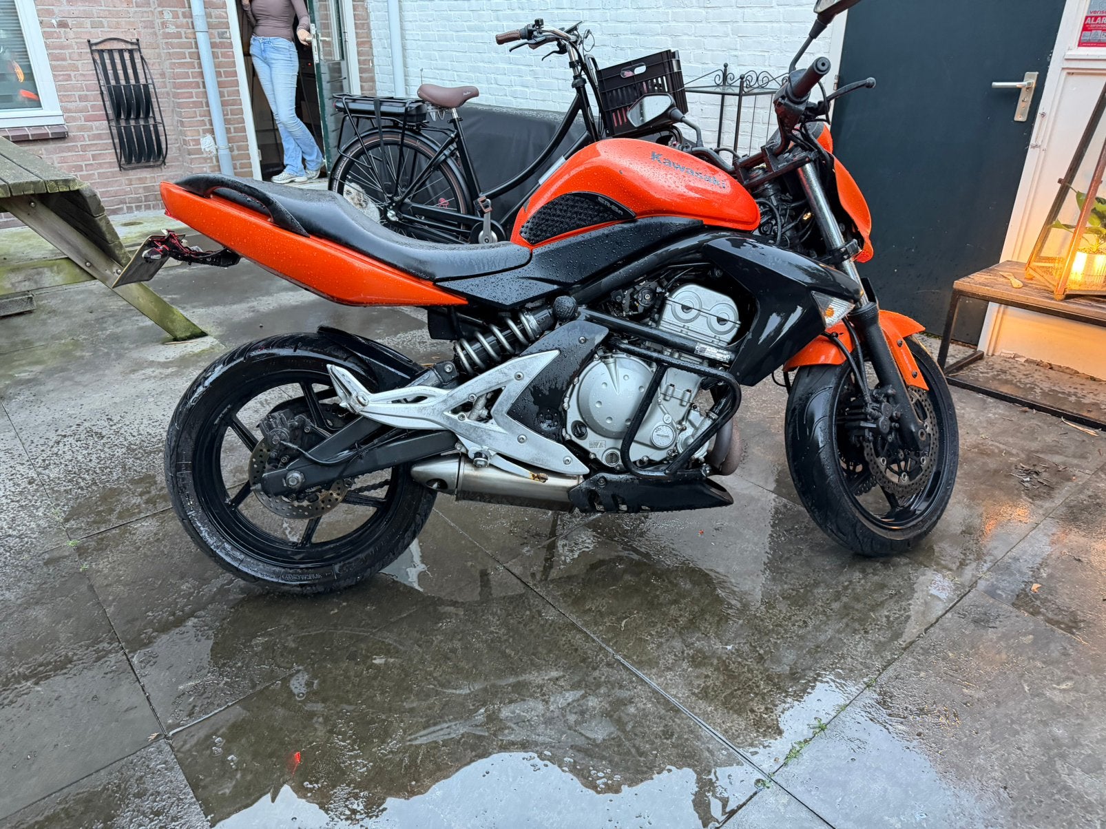 Kawasaki ninja zx-9r, Ophalen
