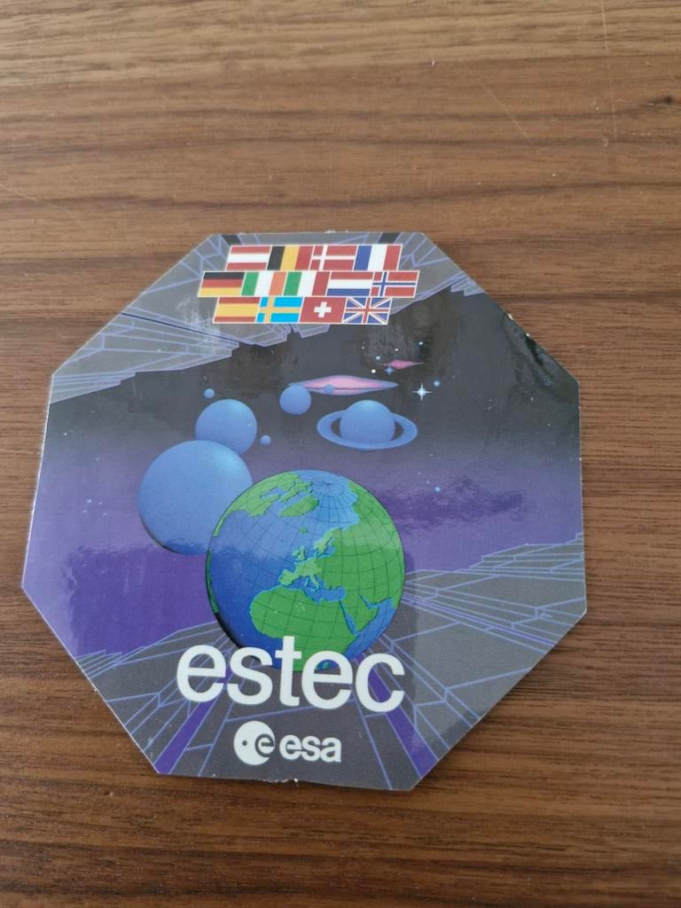 6443 ESTEC ESA Sticker, Verzamelen, Ophalen of Verzenden
