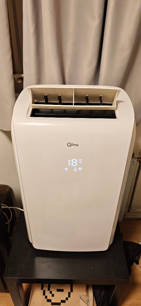 Qlima P 534 Slimme Mobiele Airco (WiFi) - Energieklasse A, Ophalen, Timer, 3 snelheden of meer, Koelen en Ontvochtigen
