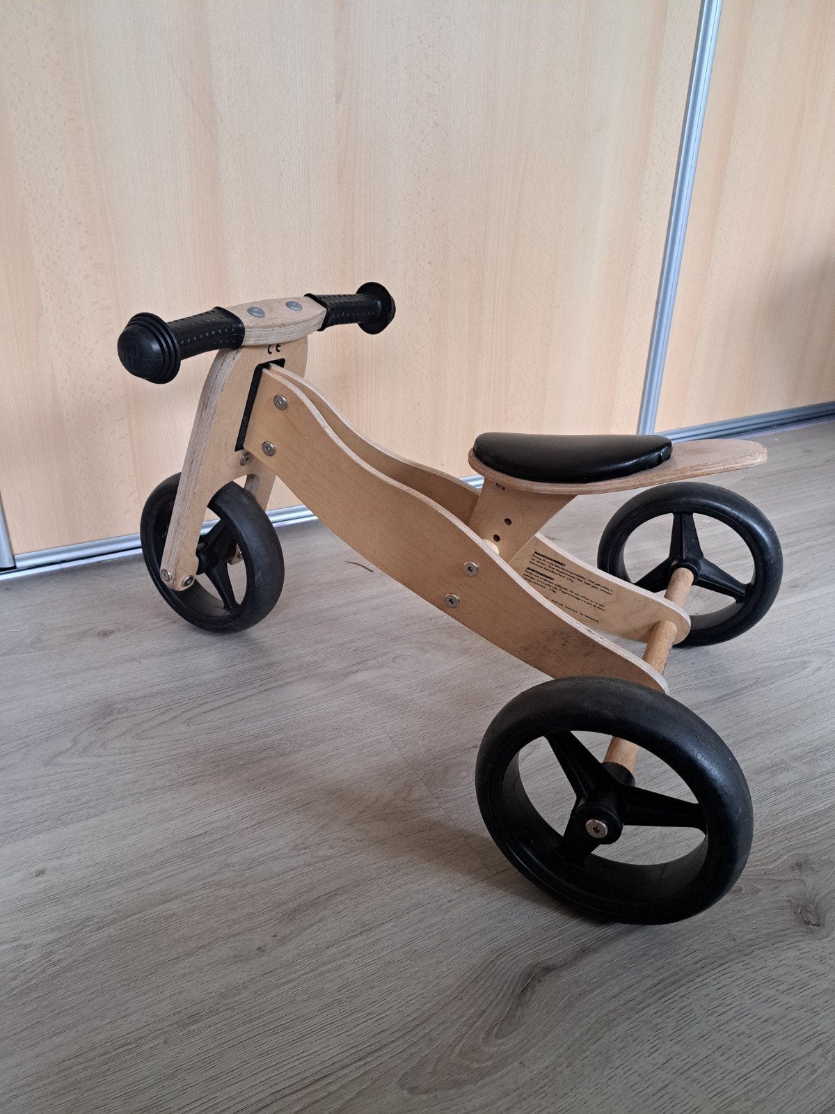 Houten loopfiets/driewieler voor kinderen, Ophalen, Gebruikt, Loopfiets
