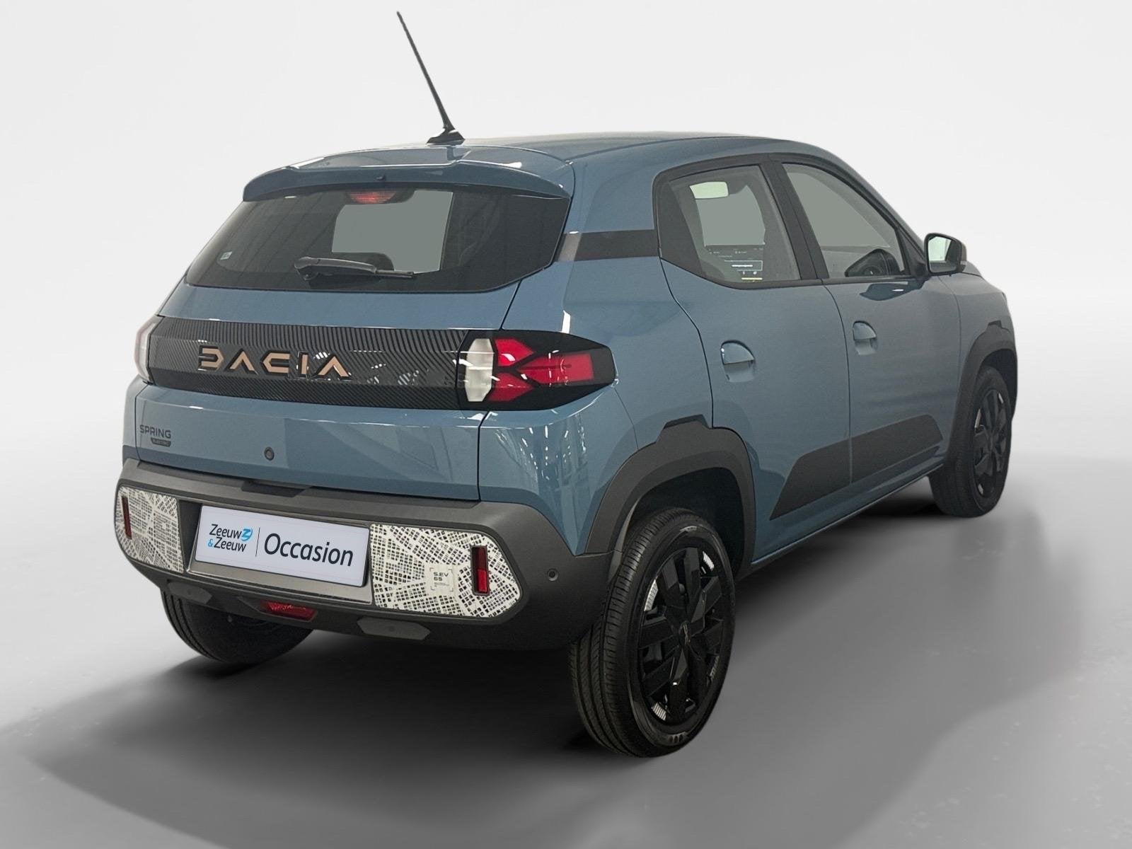 Dacia Spring Extreme 65 26.8 kWh AIRCO NAVIGATIE APPLE CARPL, Auto's, Dacia, 12 maanden, Leder en Stof, Origineel Nederlands, Grijs