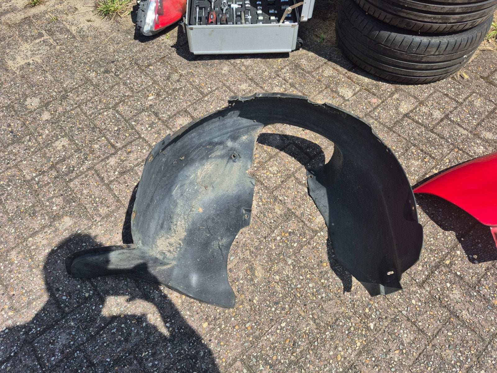 Wielkuip links voor Seat Ibiza 6L (2002-2008), Ophalen, Gebruikt, Voor, Spatbord